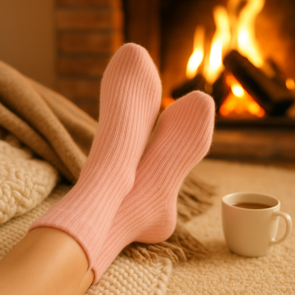 Ultra-Soft Rabbit Wool Socks for Women